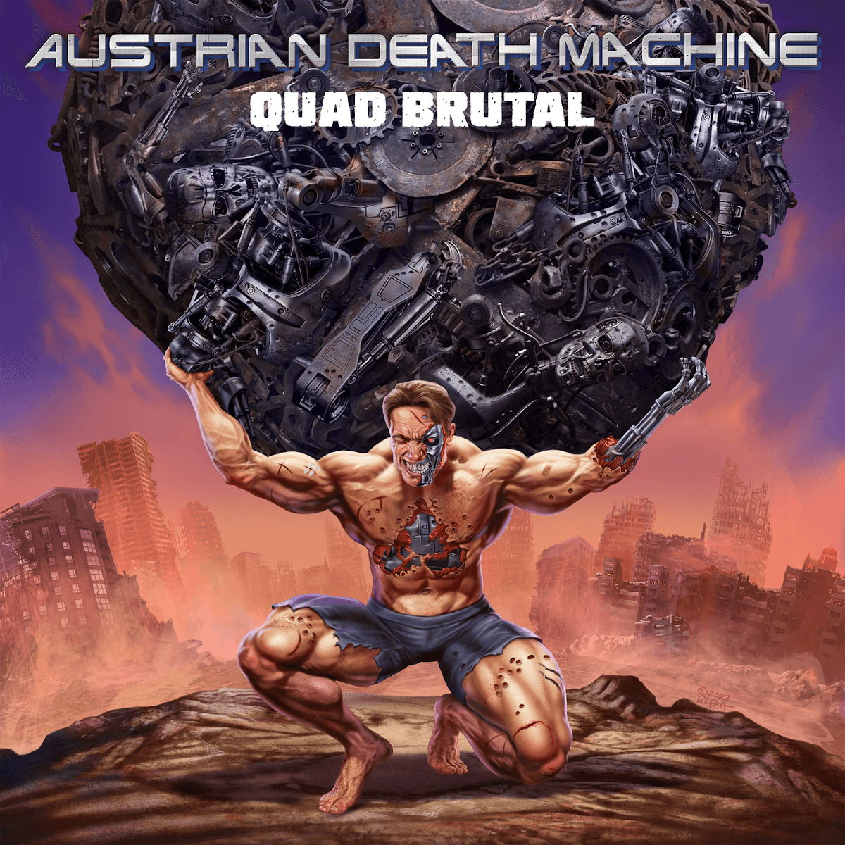 Austrian Death Machine - Quad Brutal Austrian Death Machine - Quad Brutal
