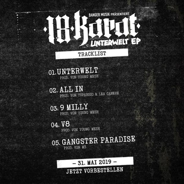 18 Karat - Unterwelt EP 18 Karat - Unterwelt EP